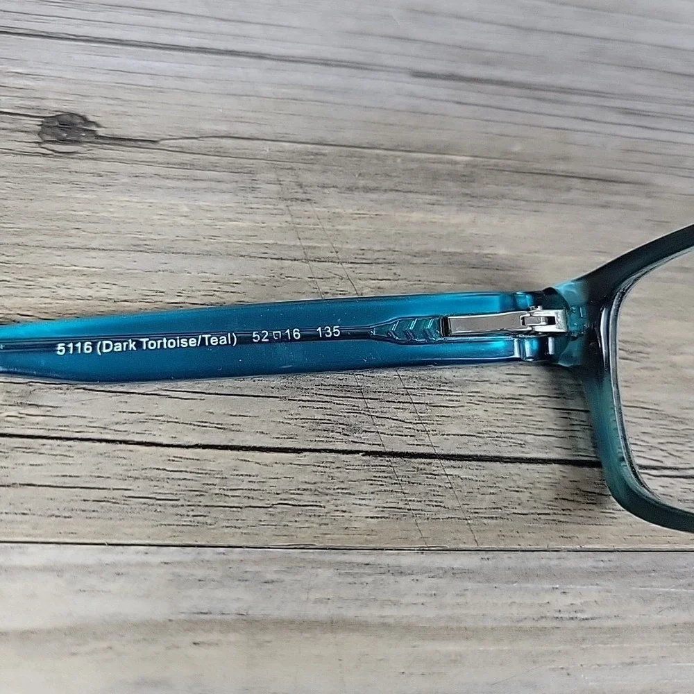 Coach HC 6040 Brooklyn 5116 Eyeglasses‎ Frames Womens 52-16-135 Tortoise Teal